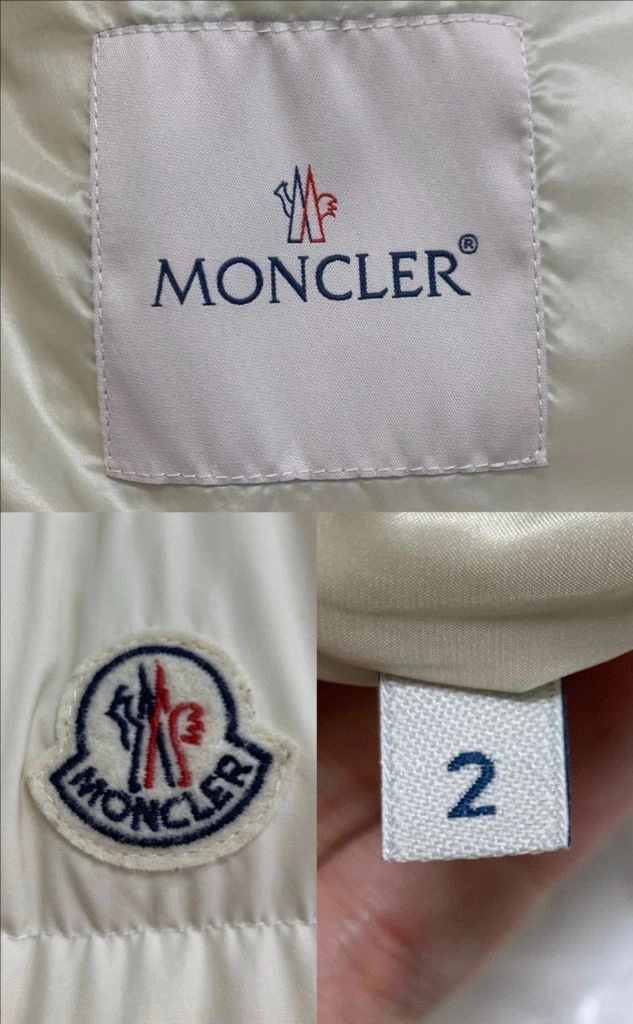 [2]몽클레어 FEBE GILET 베스트 패딩 조끼 구스다운 아이보리 이미지