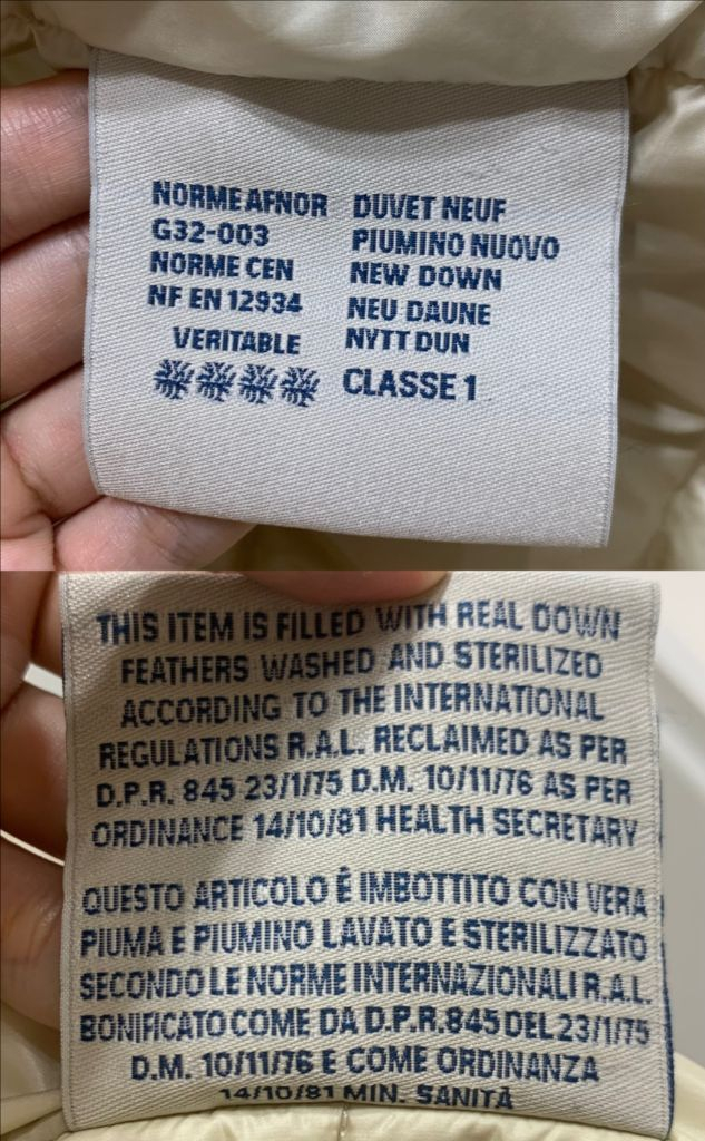 [2]몽클레어 FEBE GILET 베스트 패딩 조끼 구스다운 아이보리--4