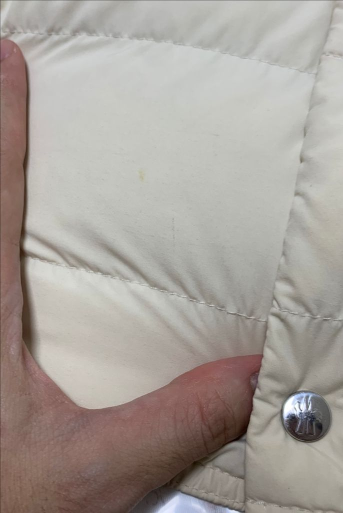 [2]몽클레어 FEBE GILET 베스트 패딩 조끼 구스다운 아이보리--8