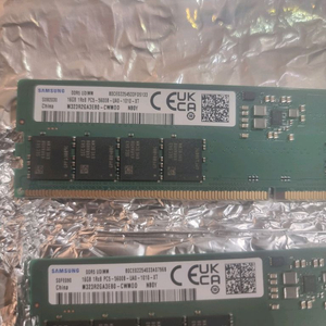 삼성 ddr5 16gb 5600 미사용램 6개