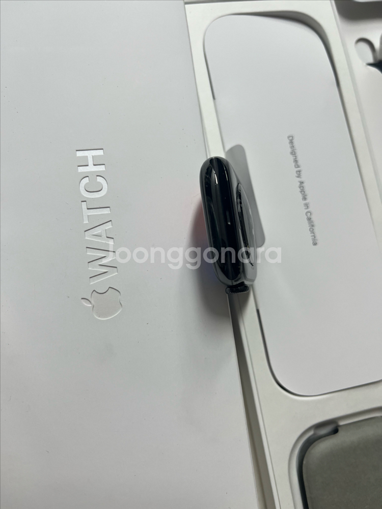 애플워치10티타늄 46mm 슬레이트 SSS급--3