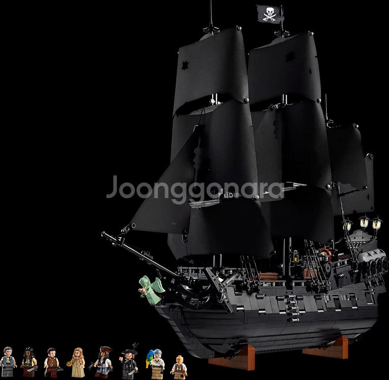 블랙펄 10365 잭스패로우의 해적선 레고호환 (새상품)--1
