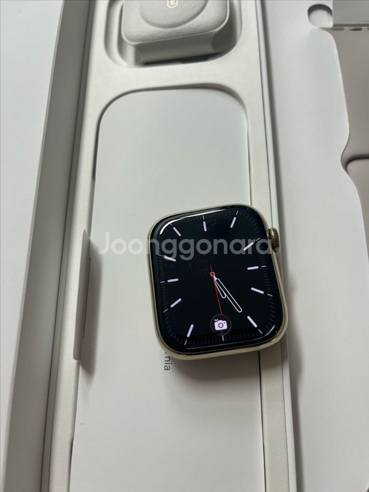 애플워치9스테인리스 45mm SSS급--1