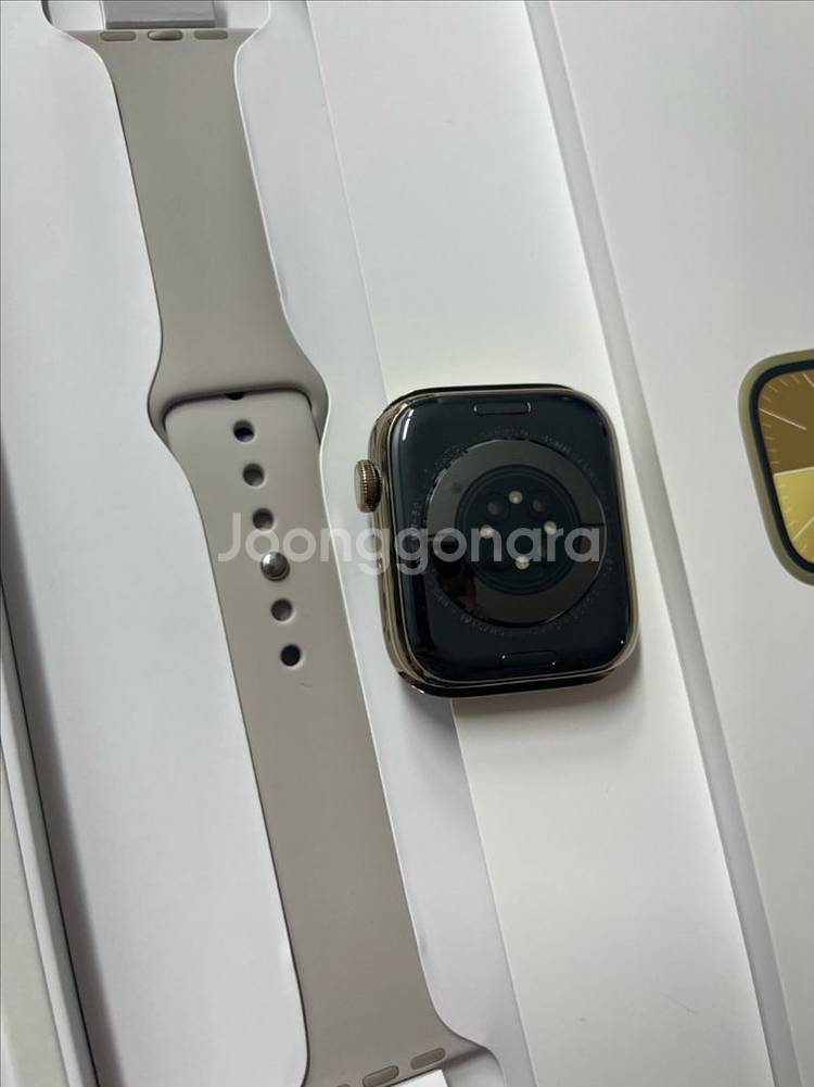 애플워치9스테인리스 45mm SSS급--2
