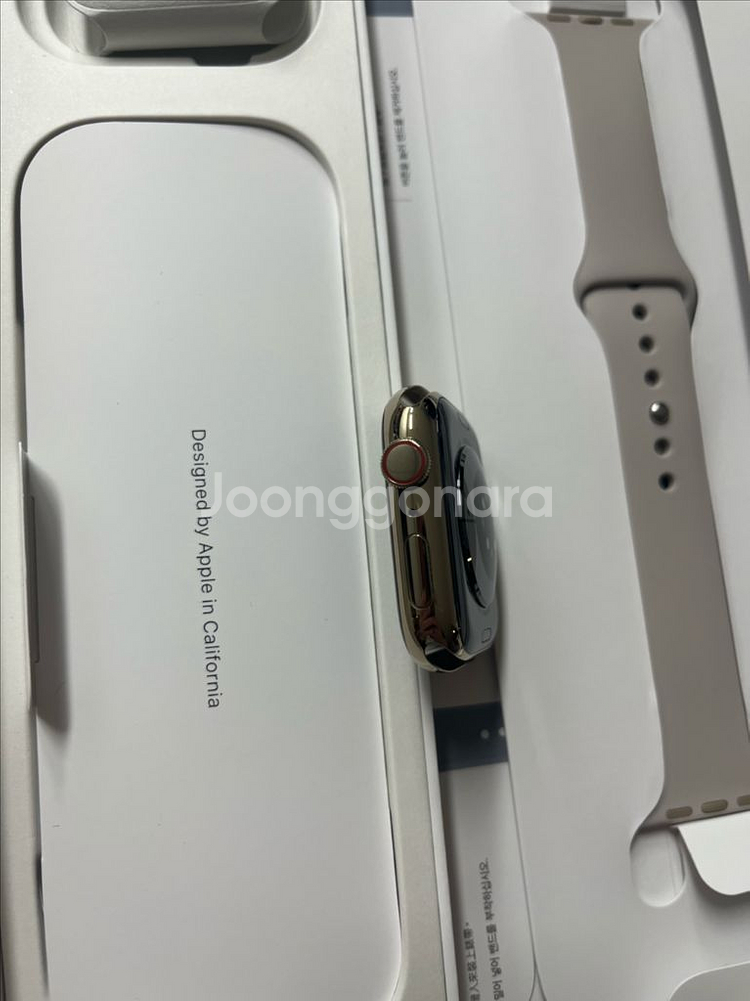 애플워치9스테인리스 45mm SSS급--3