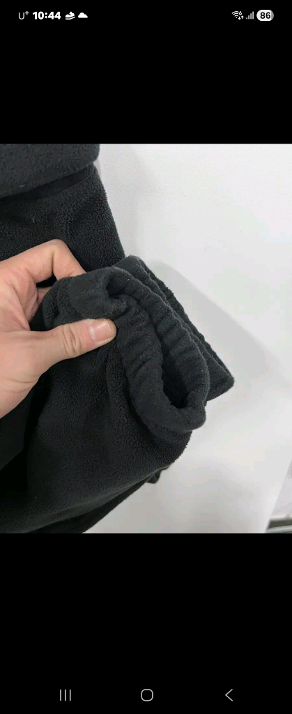 나이키 조던 xl (32-34) 기모 후리스 카고조거팬츠 트레이닝--3