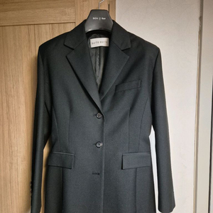 QUITE QUITE 블랙 울 캐시미어 자켓