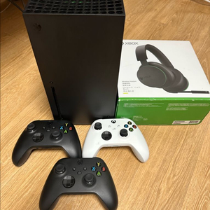 xbox series x (콘솔,헤드셋 포함) 세트