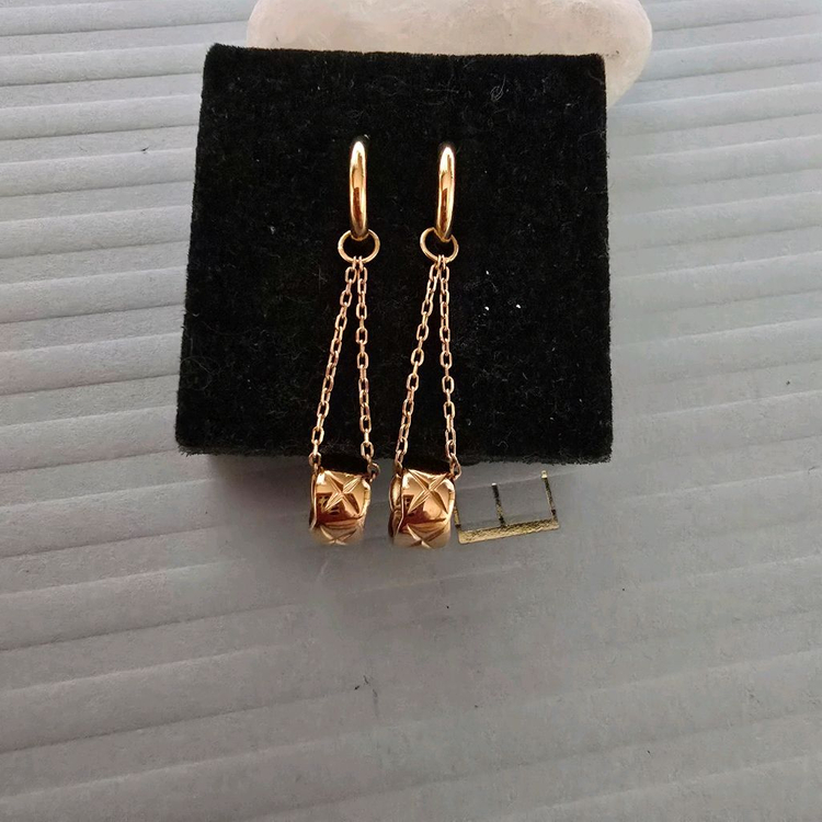 18k핑크골드 귀걸이--2