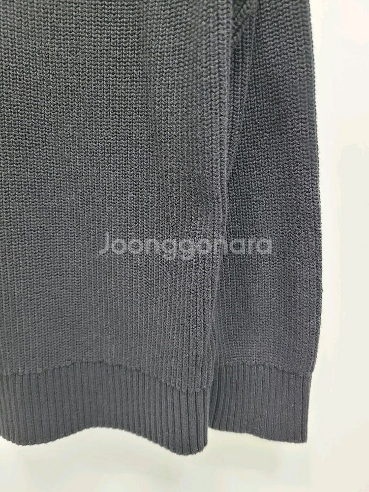 캘빈클라인 23FW 하프 집업 니트 스웨트 / 남 S (95) 블랙--5