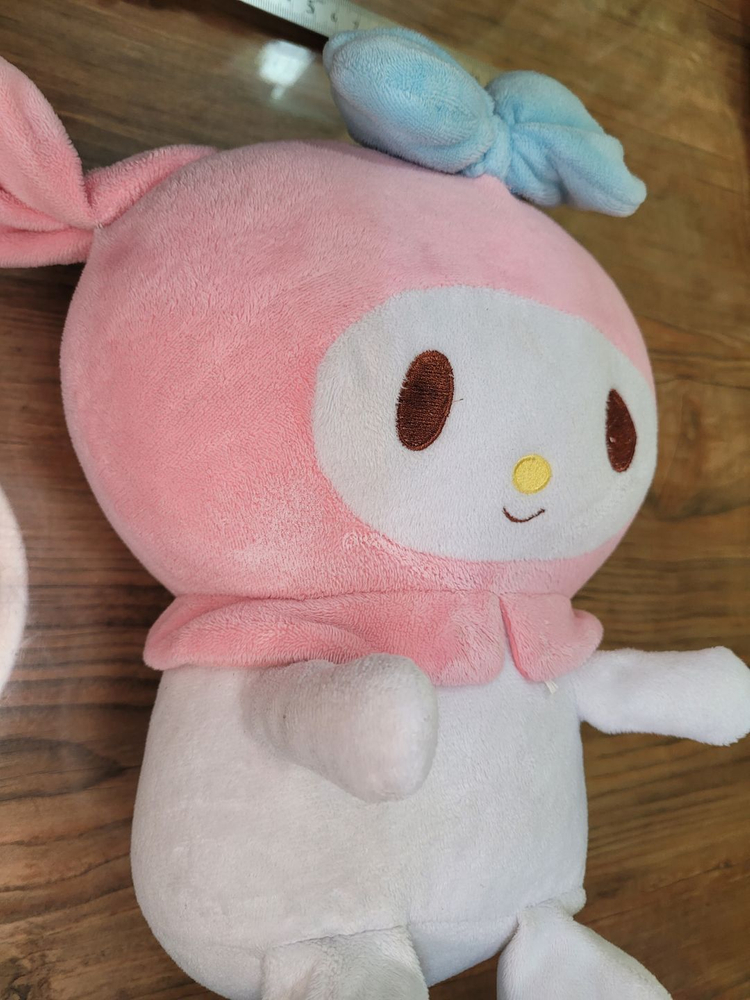 인형 마이멜로디 마멜 산리오 25센티 봉제 캐릭터 토끼 피규어 쿠션 이미지