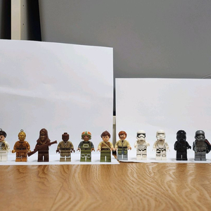 레고 스타워즈 다스베이더 우키 밀레니엄 팔콘 피규어 등 이미지