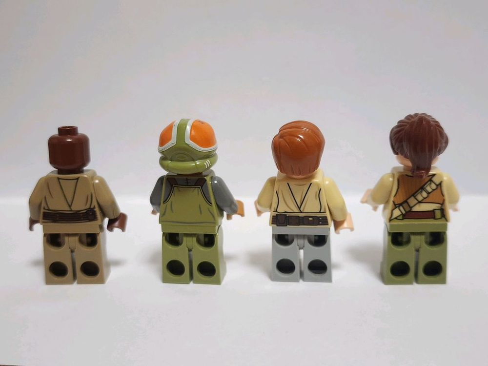 레고 스타워즈 다스베이더 우키 밀레니엄 팔콘 피규어 등 이미지