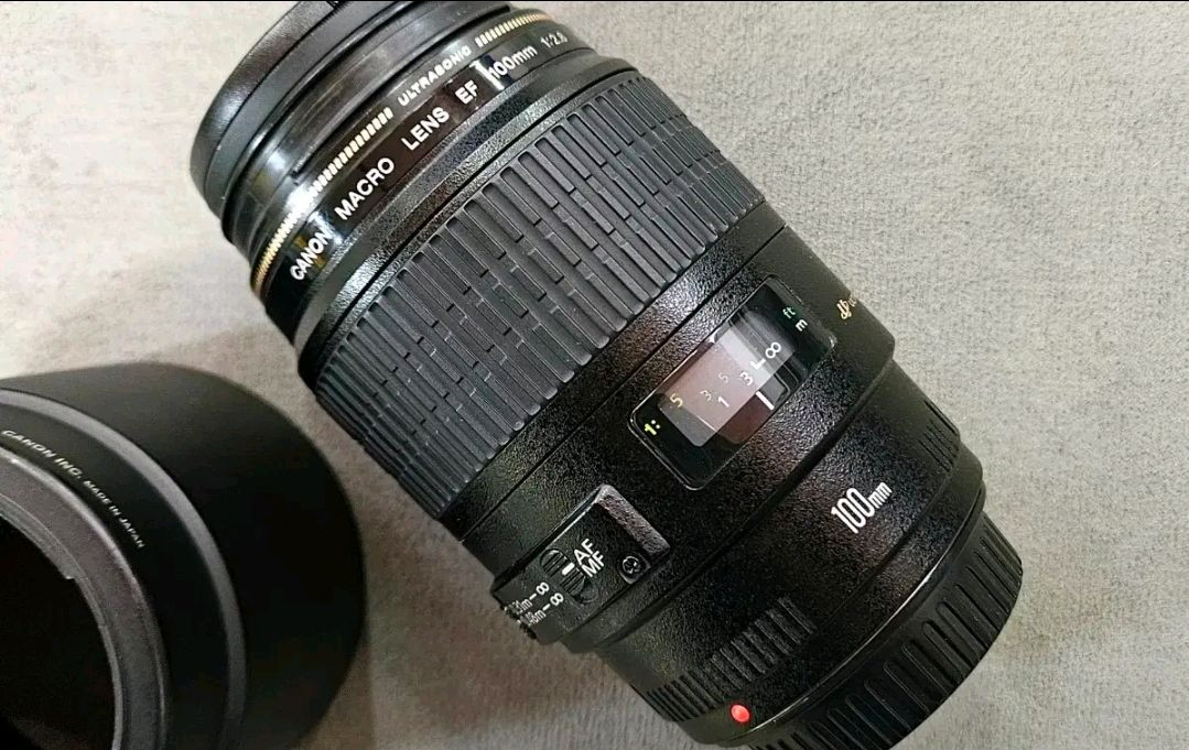 캐논 백마크로 EF 100mm F2.8 MACRO USM 마크로렌즈 이미지