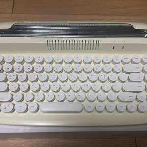 엑토 레트로 미니 블루투스 키보드 B303