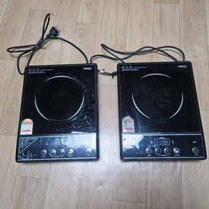 젬코 1구 하이라이트 전기렌지 2개