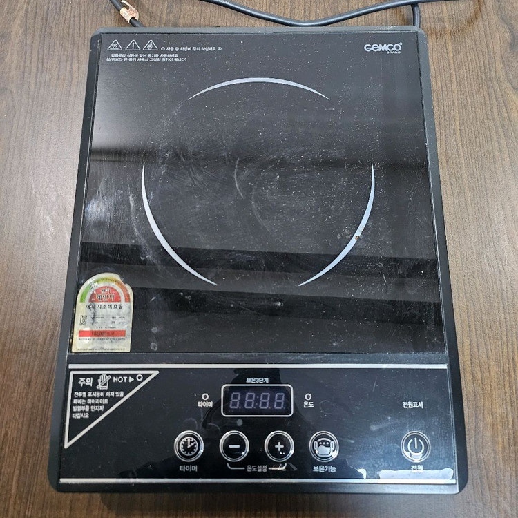 젬코 1구 하이라이트 전기렌지 2개--1