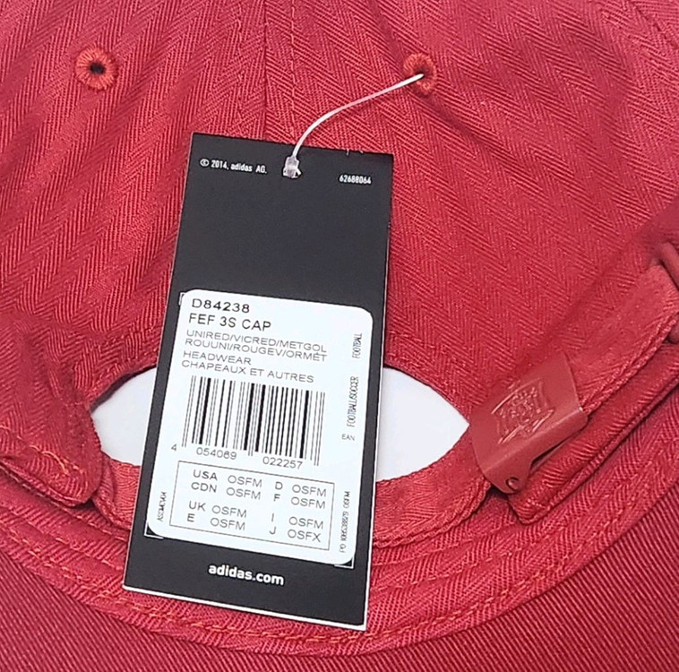 (새상품)아디다스 스페인 축구 국가대표 볼캡 국대 모자--2