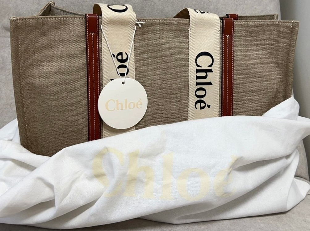 끌로에 우디백 라지 브라운--1