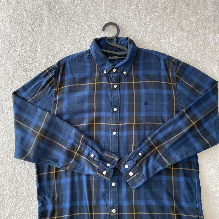 XL 빈폴 남성 신형 체크셔츠 105--1