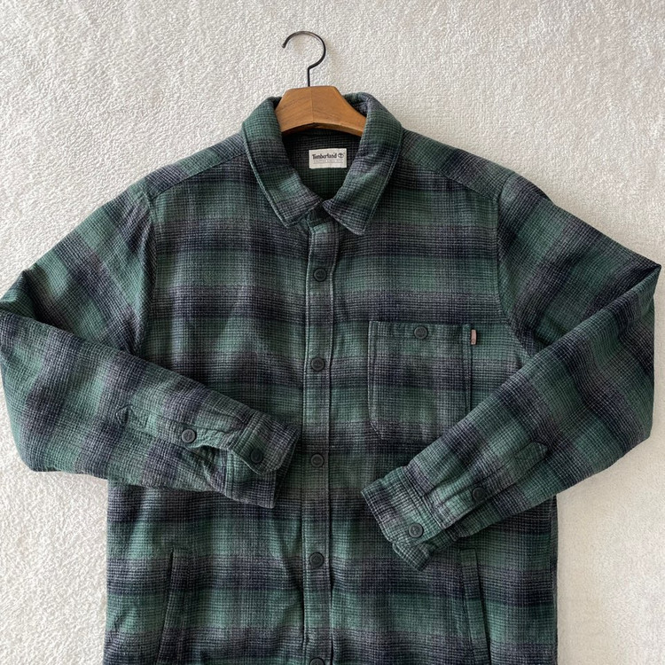 L 팀버랜드 헤비 쉐르파 셔츠자켓--1