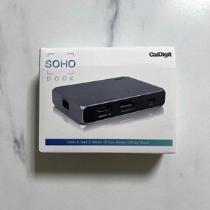 칼디짓 CalDigit SOHO Dock C타입 허브