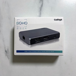 칼디짓 CalDigit SOHO Dock C타입 허브
