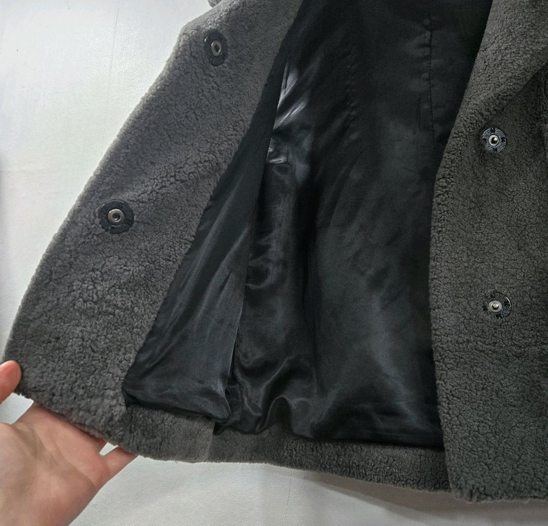 양모 후드조끼--3