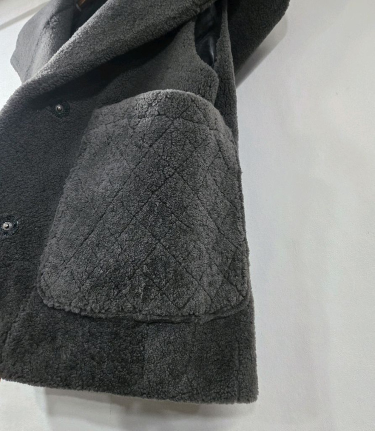 양모 후드조끼--4
