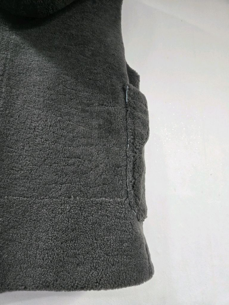 양모 후드조끼--8