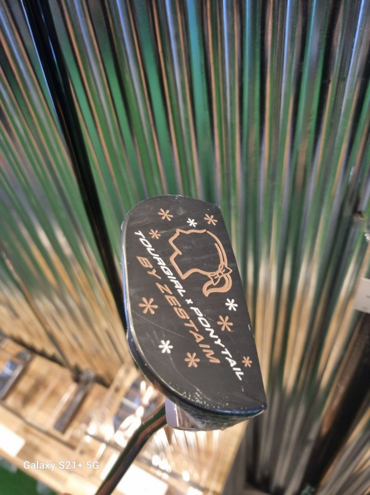 제스타임 포니테일 로즈골드 퍼터--2