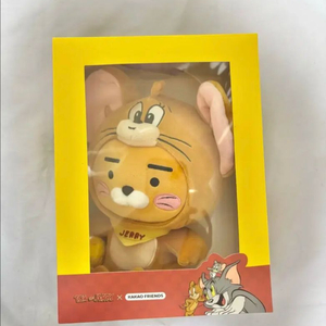 라이언 톰과제리 인형 미개봉 카카오프렌즈 박스 한정판 이미지