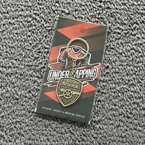 아스날 메탈 로고 엠블럼 키링 축구 키체인 열쇠고리