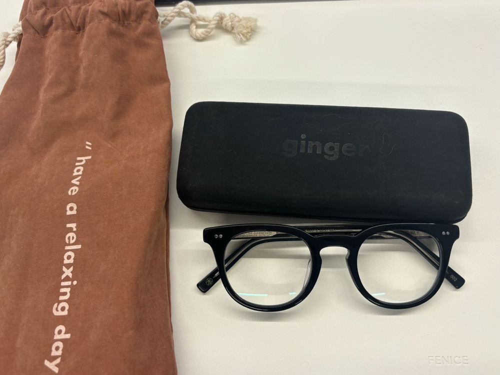 진저아이웨어 안경테 002 블랙--1