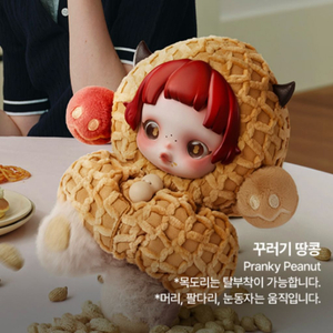 정품) 팝마트 스컬판다 날찾아봐 꾸러기땅콩 키링