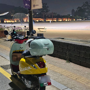 베스파 프리마베라 션 우더스푼 400만 이미지