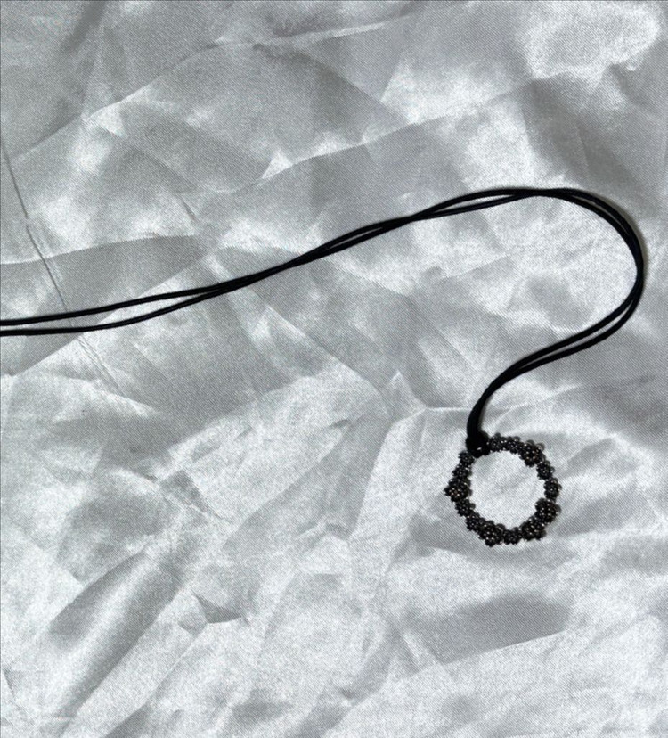 [판매](개별가)판도라 목걸이 펜던트 로켓 로돌라이트 트레저하트 14k 콤비플라워 실버 체인 이미지