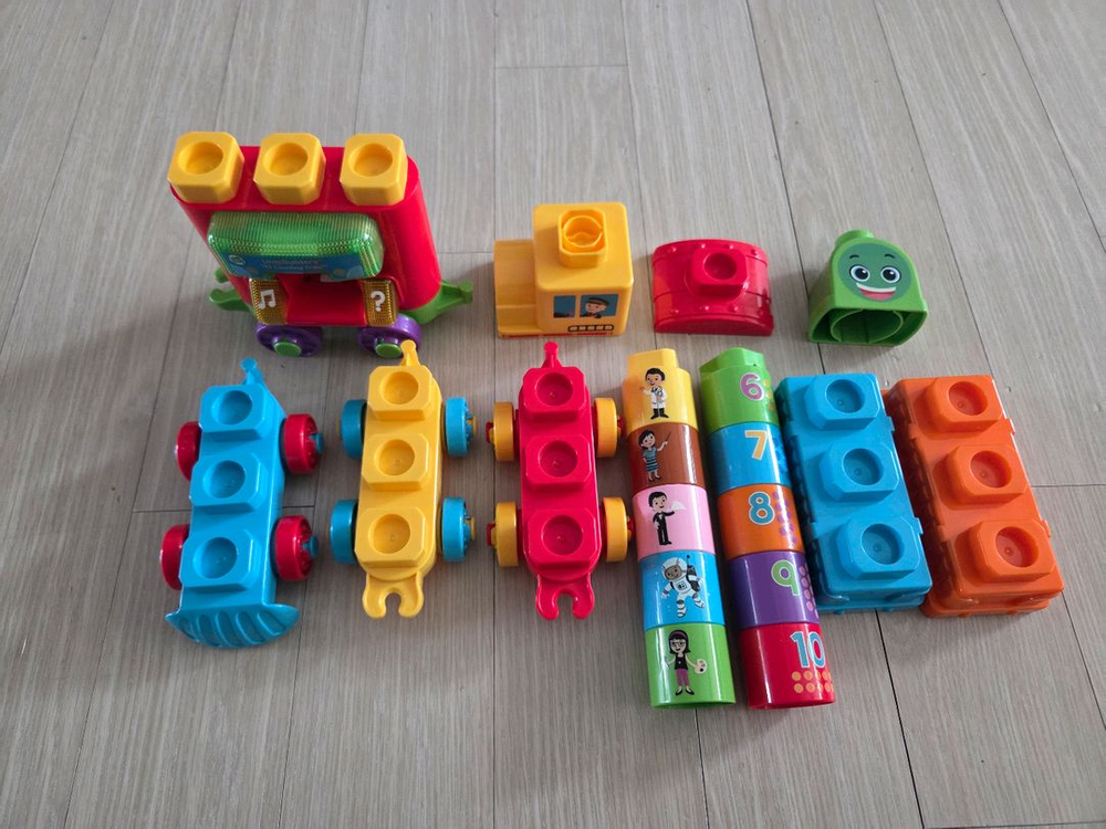 립프로그 사운드 ABC 블록 놀이터 & 멀티 기차--2