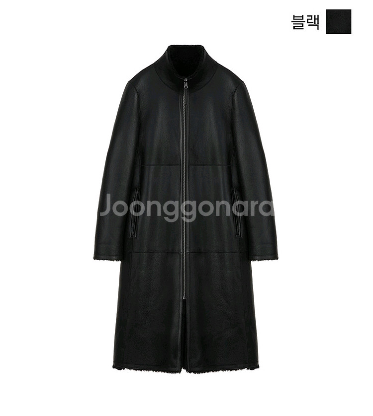 셀렙샵 컬리퍼 리버시블 무스탕--1