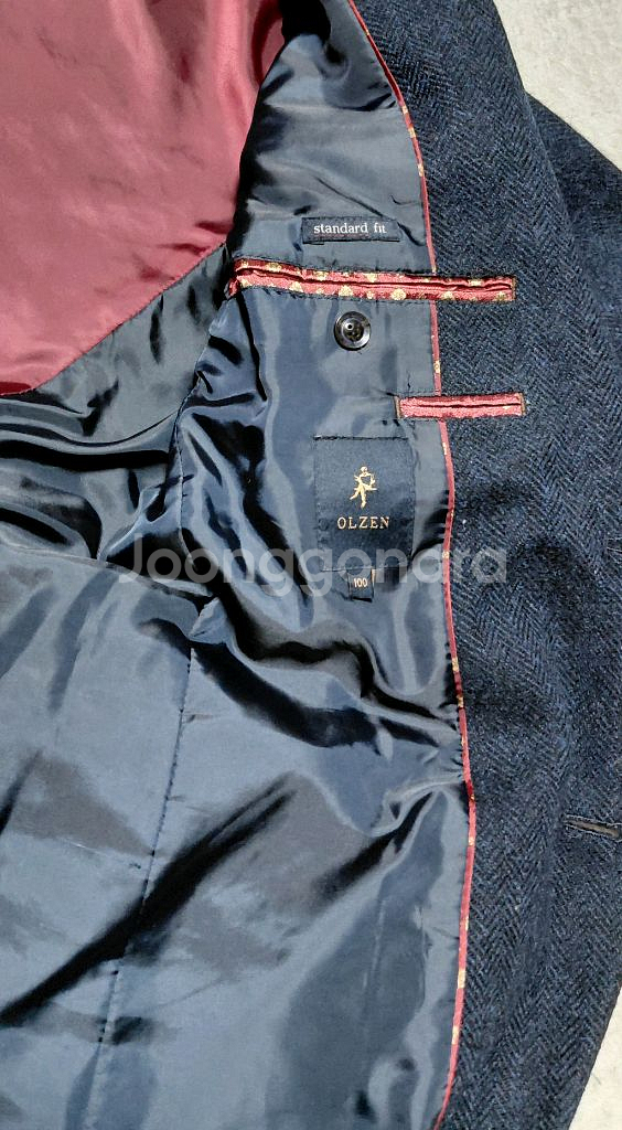 OLZEN 남성 정장 자켓 100(c)--6