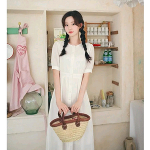 [새상품] 밀크코코아 제작 아멜리 롱원피스 (s)