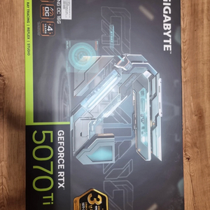 기가바이트 RTX 5070 Ti 미개봉 급전