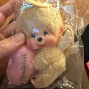 몬치치 빅헤드 러브 해피앤젤 ss 키체인 새제품