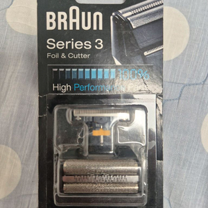 브라운 3 시리즈 면도날.망