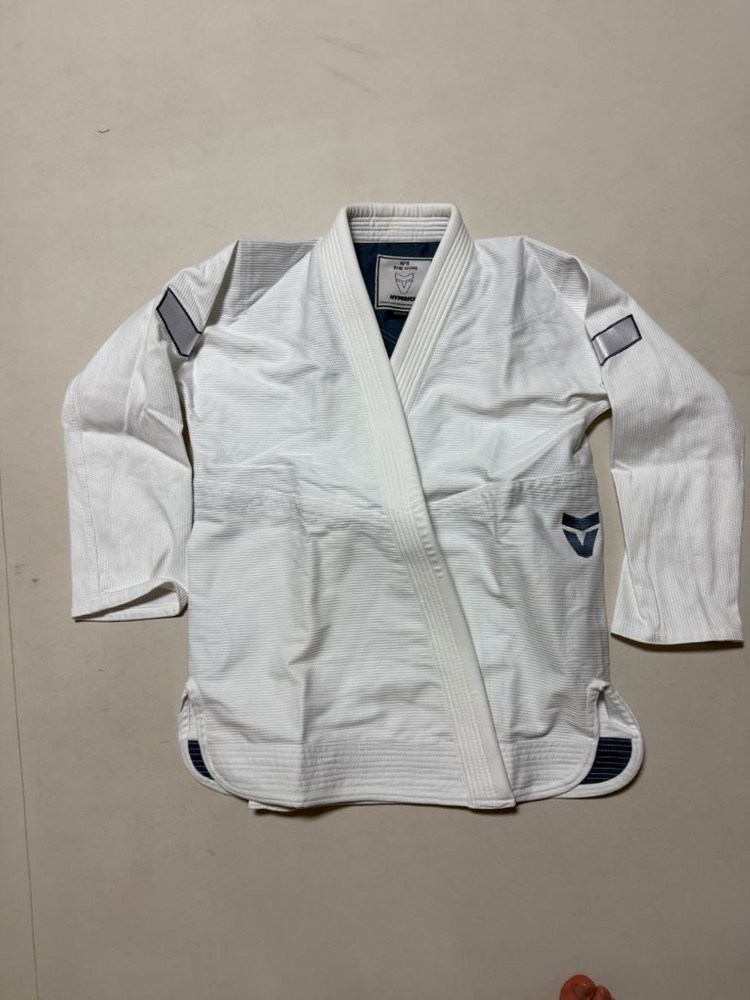 하이퍼플러이 주짓수 도복 F3(A1) Icon V wolf grey(White) 이미지