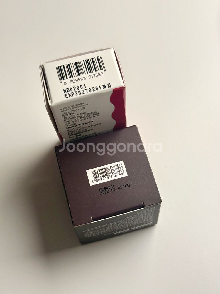 4개 일괄) 롬앤 쿠션/베어그레이프, 코스노리 핑크러쉬, 삐아 립오일밤--2