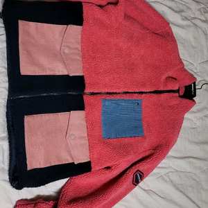 제너럴아이디어 양면 후리스 플리스 뽀글이 바람막이 판매 이미지