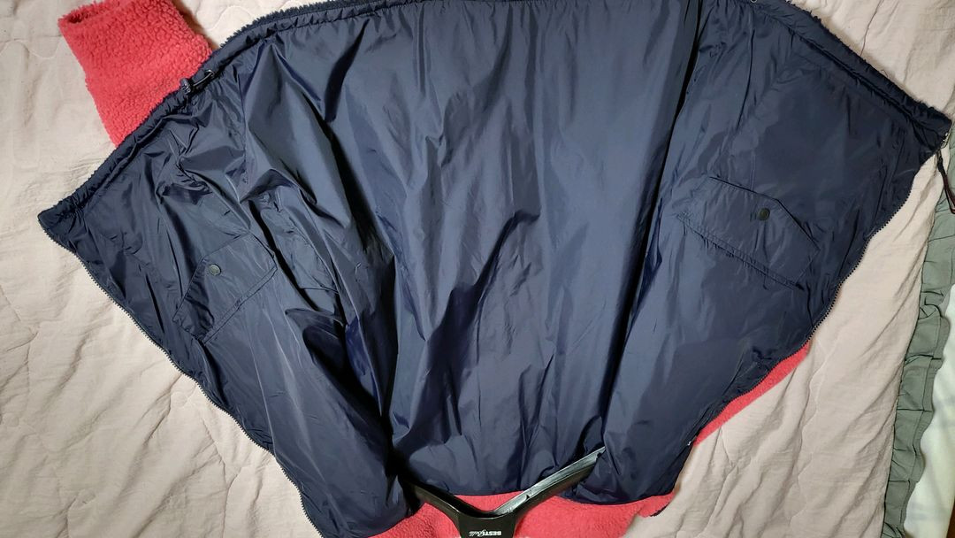 제너럴아이디어 양면 후리스 플리스 뽀글이 바람막이 판매 이미지