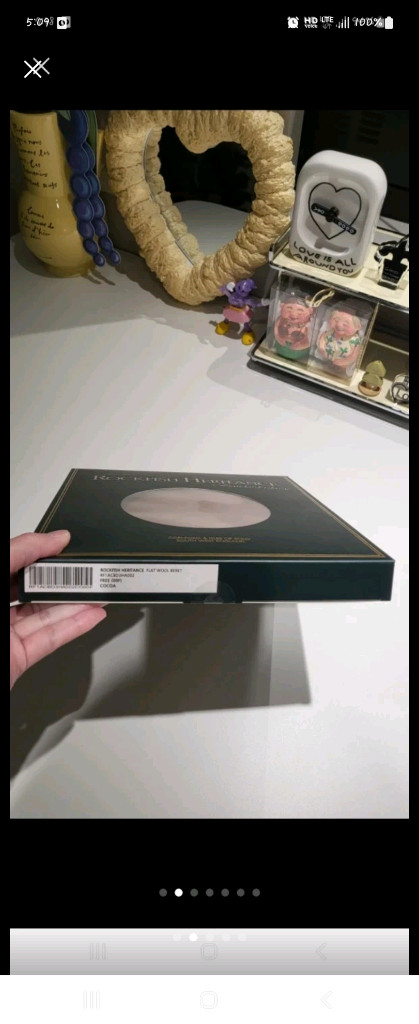 락피쉬 헌팅캡 베레모 FLAT WOOL BERET COCOA 모자--1