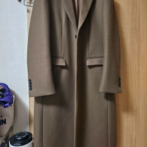 [새상품/품절] 포커페이스 울 캐시미어100% 48사이즈 싱글코트 이미지